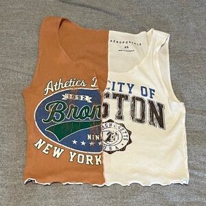 Aeropostale Split Tank Top